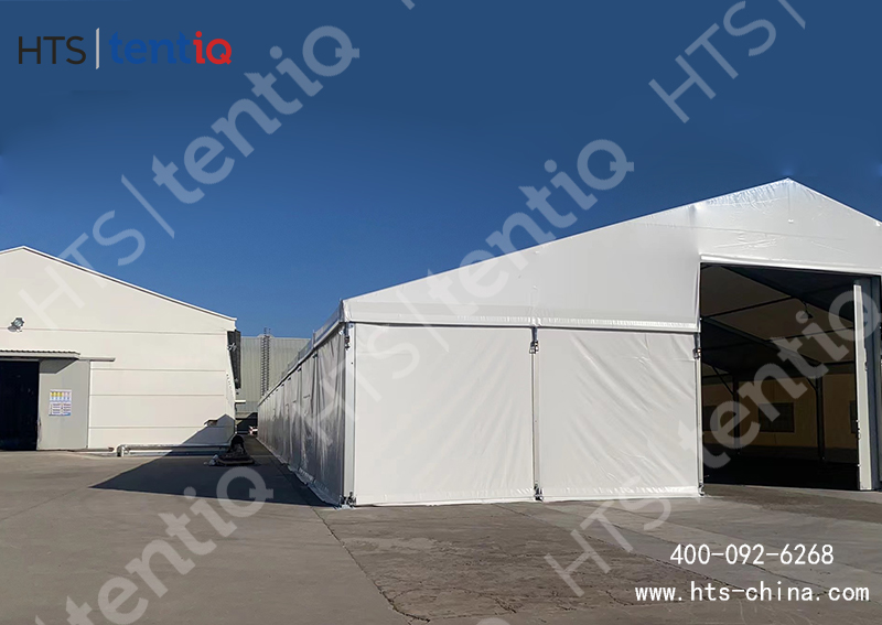 現有廠房不能再擴建，用鋁合金工業倉庫篷房能快速解決