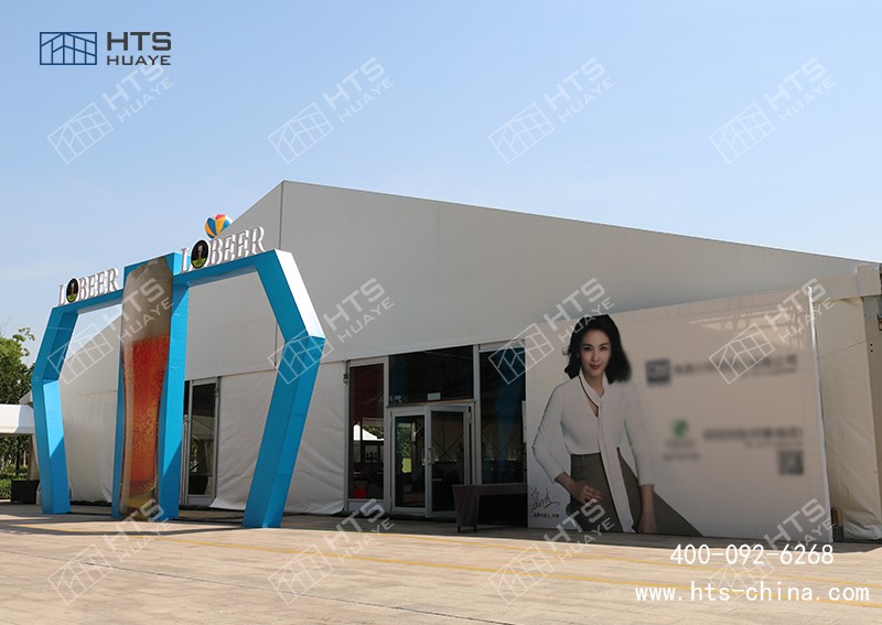 鋁合金結構篷房在五星級酒店行業的應用，不是住宿，而是活動空間