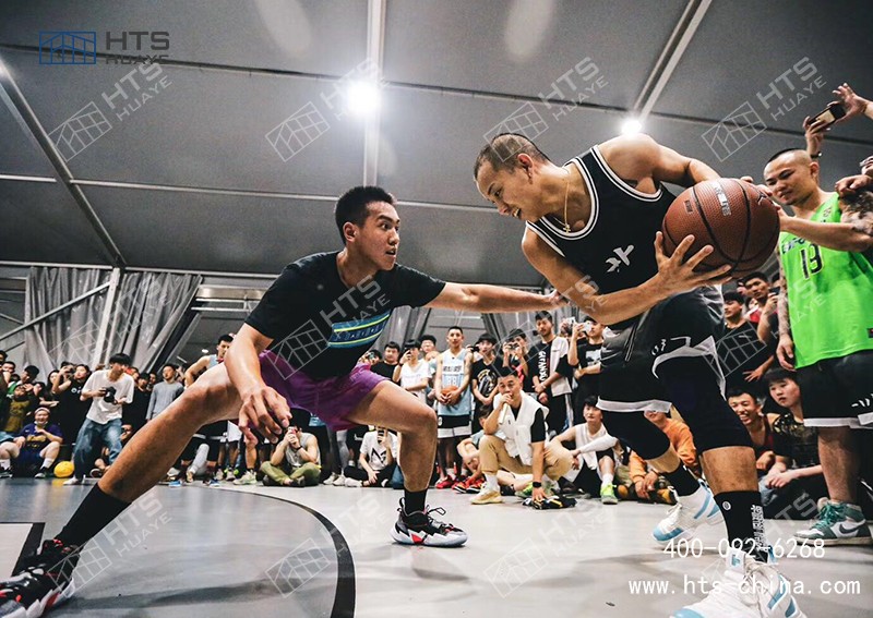 裝配式篷房籃球館正見縫插針地“嵌入”市民生活圈 裝配式篷房籃球館正見縫插針地“嵌入”市民生活圈