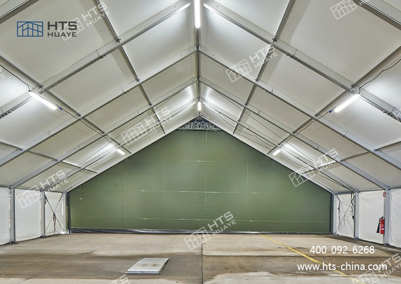 飛機機庫篷房可按需搭建合適規模的機庫，避免空間閑置