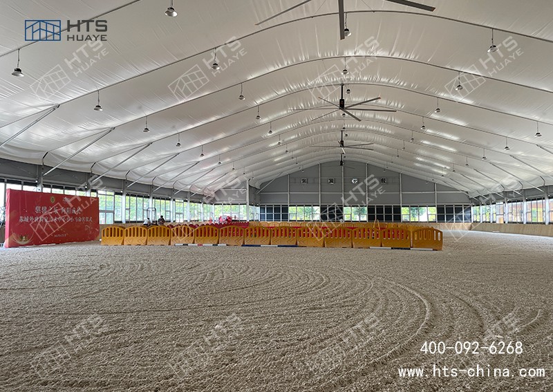 馬術館篷房高效統籌,打造校園馬術新地標 馬術館篷房高效統籌,打造校園馬術新地標