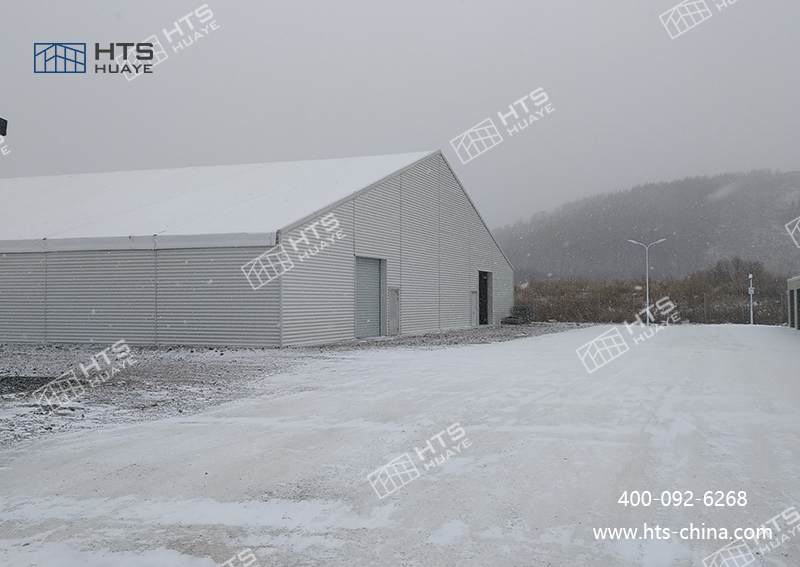 裝配式倉庫篷房實現 “3 天建一座倉庫” 的高效交付 裝配式倉庫篷房實現 “3 天建一座倉庫” 的高效交付