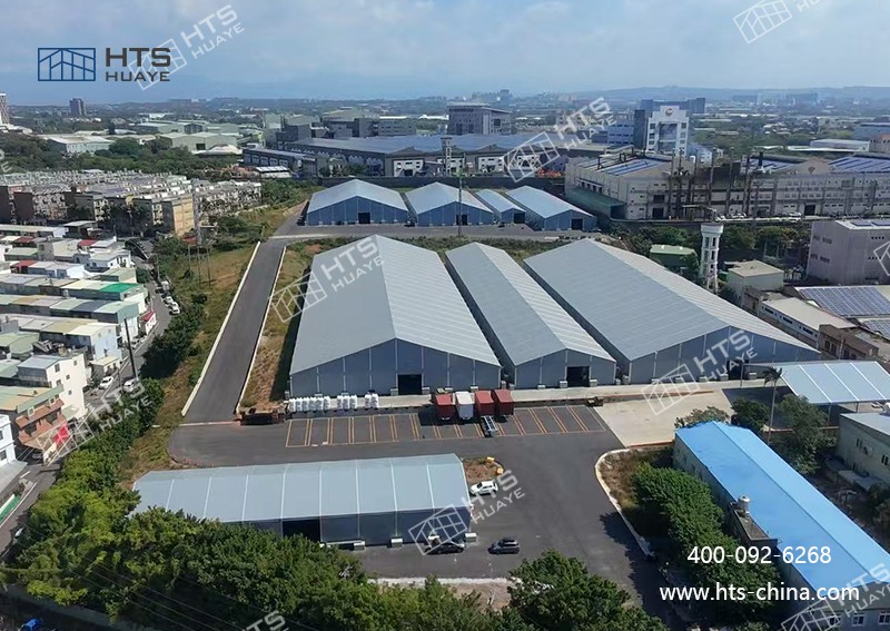 華燁海特斯近 2 萬㎡倉儲篷房圓滿搭建!9 座鋁合金篷房集群彰顯品質實力 華燁海特斯近 2 萬㎡倉儲篷房圓滿搭建!9 座鋁合金篷房集群彰顯品質實力
