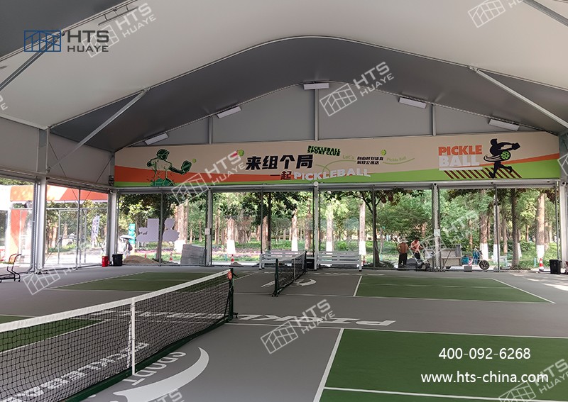 匹克球館篷房徹底打破傳統建筑 “一次性使用” 的局限 匹克球館篷房徹底打破傳統建筑 “一次性使用” 的局限