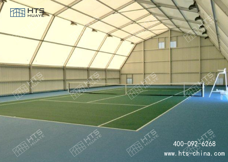 篷房球館建造效率碾壓鋼結構，20天打造專業級球館