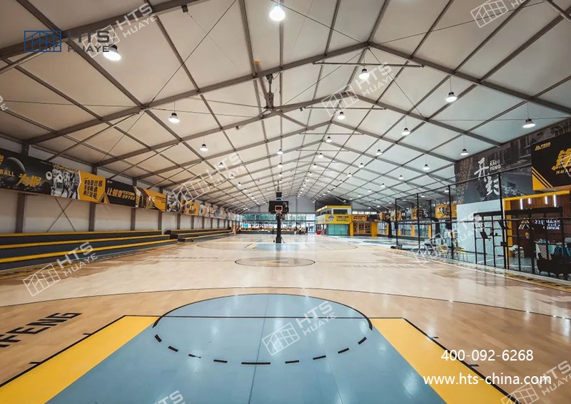 篷房球館建造效率碾壓鋼結構，20天打造專業級球館